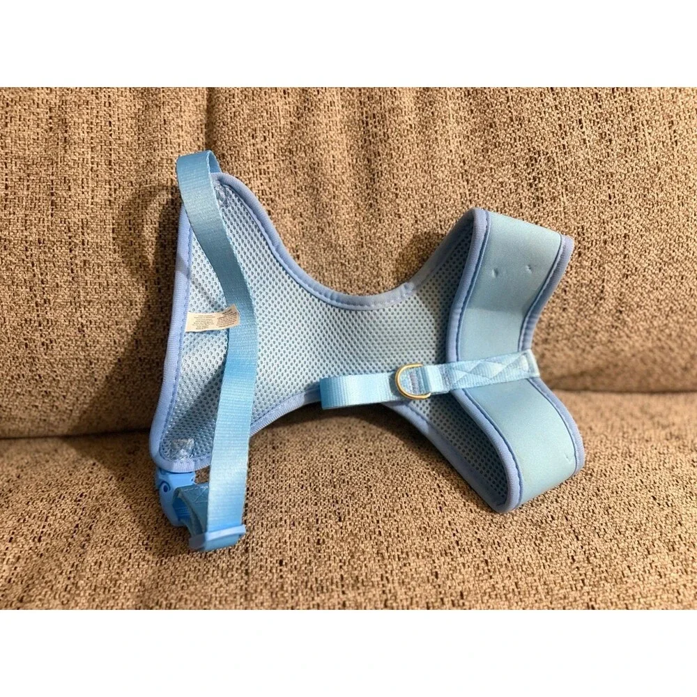 Blue Mesh Dog Harness size medium